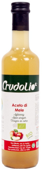 Crudolio 有機蘋果醋, 1個, 500ml