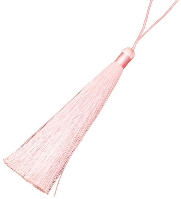 아이엔피 베이직 자수 태슬 13cm, 01 핑크, 15개