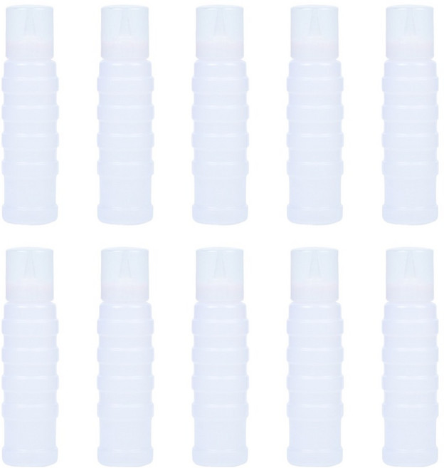 리빙패밀리 잘라쓰는 소스통 1구 뚜껑포함, 10개, 900ml