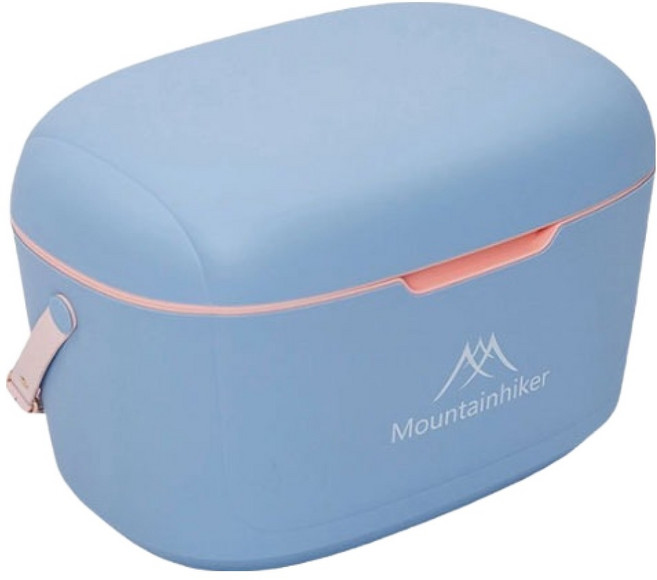 MOUNTAINHIKER 山之客 粉彩保溫保冷露營硬式保冷箱, 冰藍色, 20L