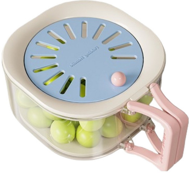 호호랜드 2in1 물빠짐 보관함, 하늘색, 1개