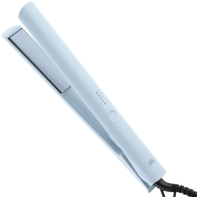 오아 베이직 매직 세라믹 앞머리 헤어 웨이브 판 고데기, 블루, OHA-023BL