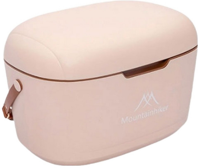 MOUNTAINHIKER 山之客 粉彩保溫保冷露營硬式保冷箱, 粉紅色, 20L