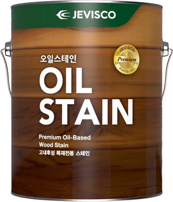 5위 - 제비스코 오일스테인, 1개, 3.6L, 507오크