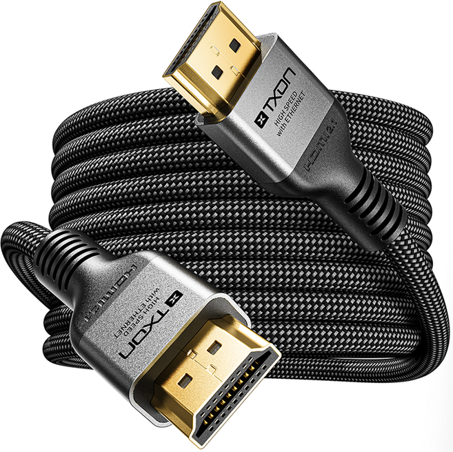 티엑스온 8K HDMI TO HDMI 2.1 케이블, 1개, 8m