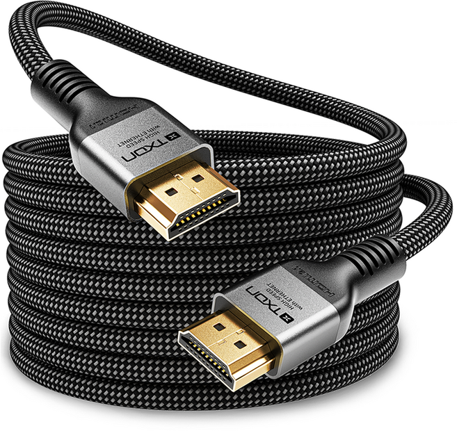 티엑스온 8K HDMI TO HDMI 2.1 케이블, 1개, 3m