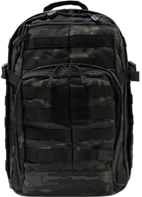5.11 Tactical Rush 12 2.0 後揹包 24L 不含防水罩, 多地形黑色
