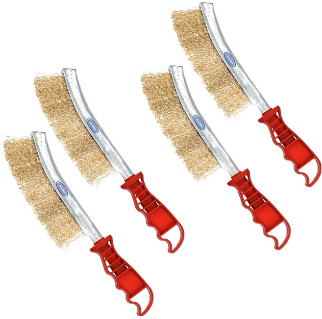 스탠맨 티타늄 코팅 철브러쉬, 4개