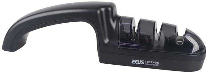 ZEUS Kitchenware 三段式磨刀器 TG2406, 1個