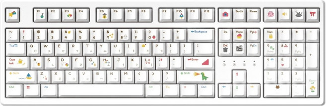 한성컴퓨터 듀얼8K 핫스왑 염료승화 RGB 게이밍 기계식 유무선 키보드 35g, 키즈, TFG Cloud Max CF, 브라운슈가 토독