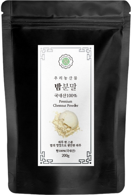 성보식품 국내산 밤분말, 200g, 1개