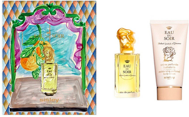 시슬리화장품 오 뒤 스와르 오 드 빠르퓸 100ml + 바디크림 150ml 선물세트, 1세트