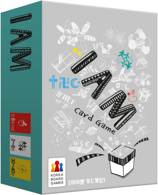 코리아보드게임즈 아이엠 카드게임, 혼합색상, 1개