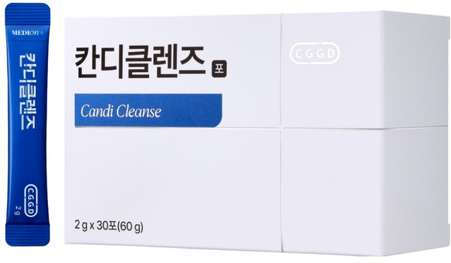 메디온 정품 칸디클렌즈 30p, 60g, 1개