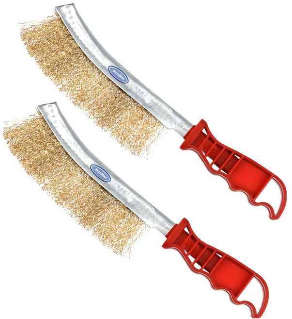 스탠맨 티타늄 코팅 철브러쉬, 2개