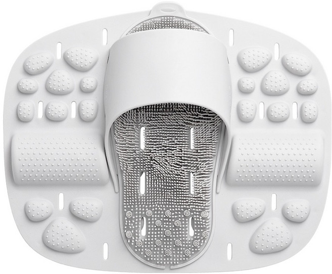 디어커스 데이핏 풋브러쉬 그레이, 700g, 1개, 1개입