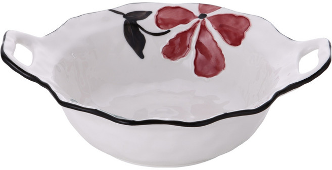 리빙아트 플로웨어 핸드메이드 귀접시, 꽃담온기, 1개