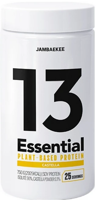 잠백이 에센셜 식물성 단백질 카스테라맛, 750g, 1개 - 쿠팡
