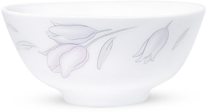 바칠레 러블리 플라워 공기, 화이트, 1개