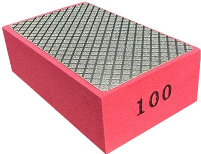 OON 다이아몬드 블럭 사포 레드 100방, 1개