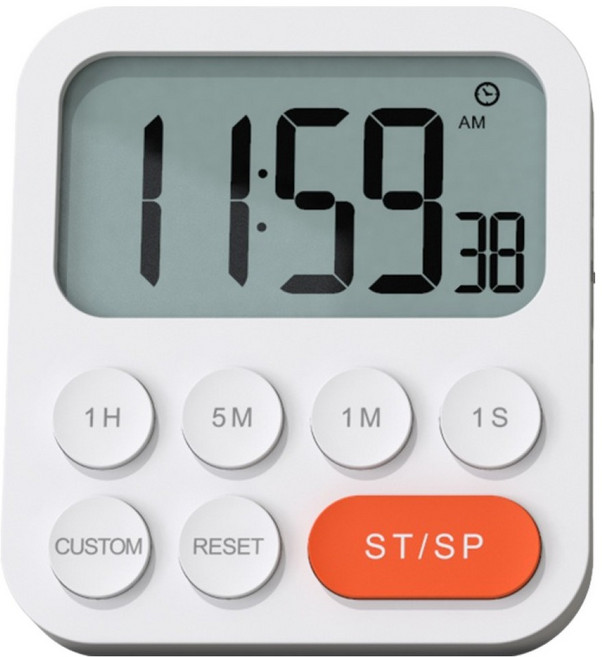 랩앤툴스 멀티 타미 타이머, 화이트, 1개