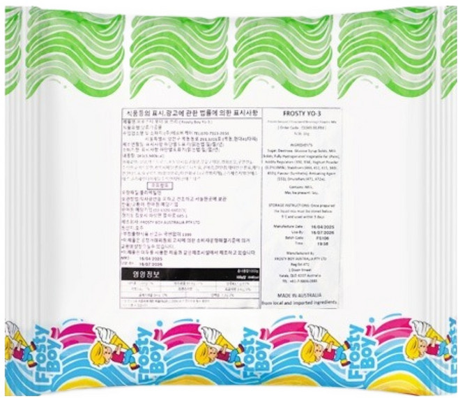 FROSTY BOY Yossri 優格粉, 1kg, 1個, 1入
