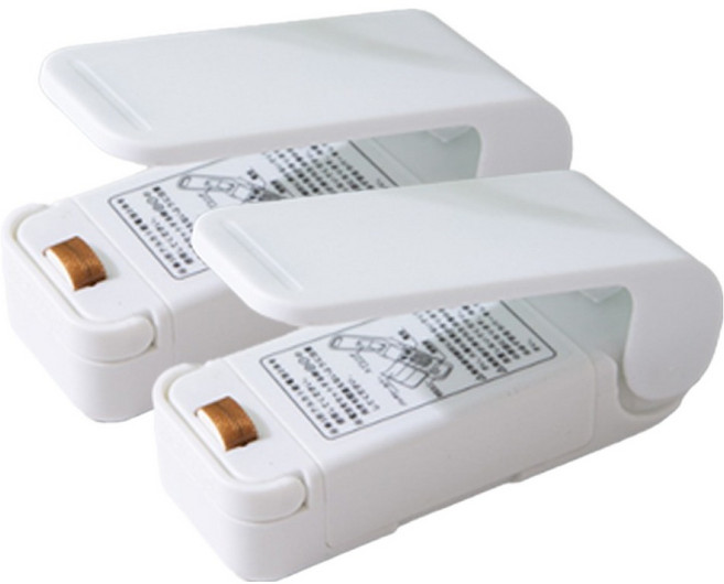 앞날창창 가정용 미니 실링기, 2개, 화이트