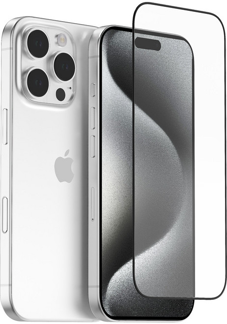 ihitKOREA 高級全覆蓋螢幕保護貼 鋼化玻璃 4片組, 1套