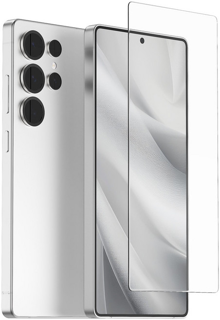 아이히트코리아 플래쉬 클리어 액정 보호필름 강화유리 투명 2p 세트, 1세트