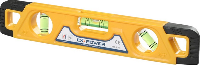 이엑스파워 토피도 자석 수평기 ESL-230, 1개