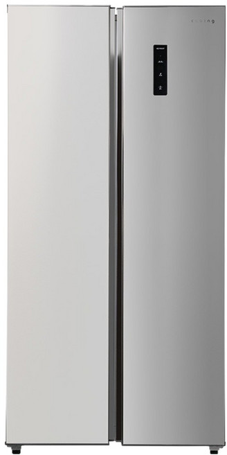 쿠잉전자 대용량 2도어 397L 양문형 냉장고 방문설치, SBS410M