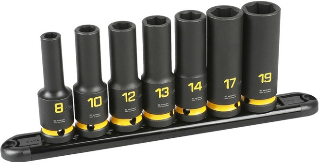 썬키 롱 임팩소켓 7종 세트 SIH-7LS, 1세트