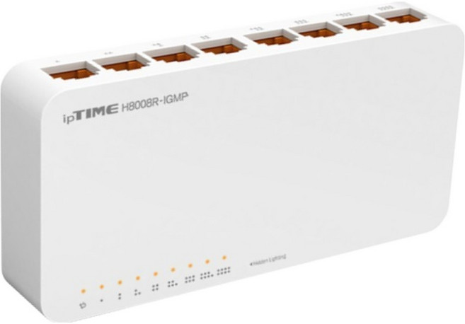 ipTIME 스위칭허브, H8008R-IGMP, 1개