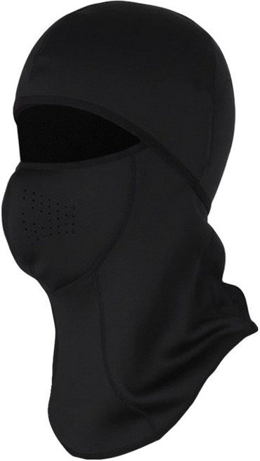 세인트밀러 비크핏 새부리형 겨울 방한 보온 방한 올인원 바라클라바, 블랙, 1개