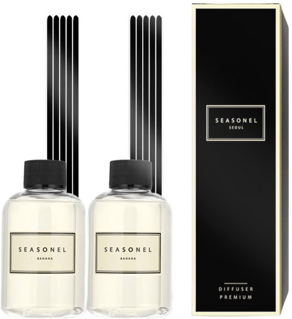시즈넬 디퓨저 리필 2p, 1개, 150ml, 바나나