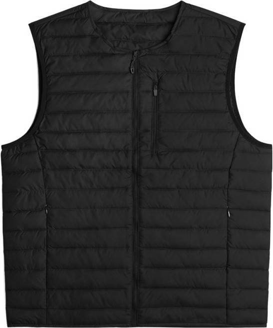 엠엔씨 남성용 데일리 베이직 경량 패딩 조끼 MDPD245WS