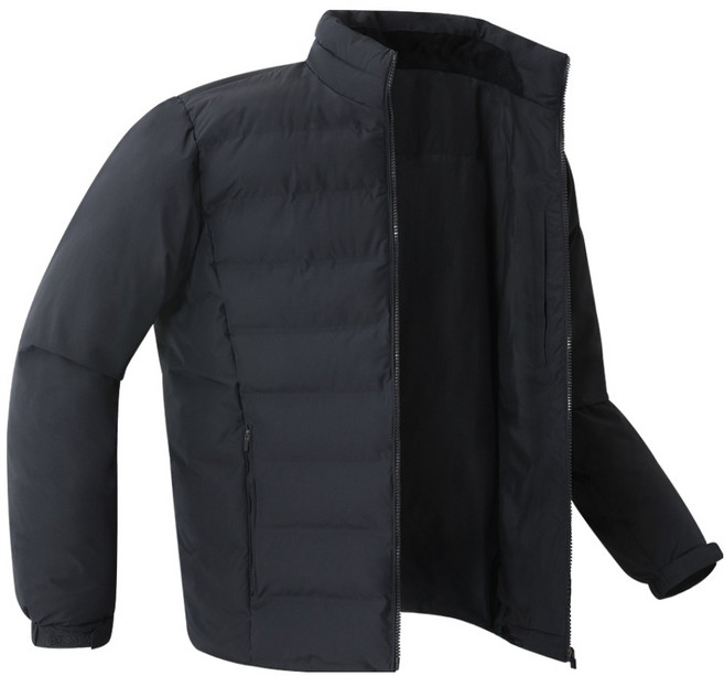 M.N.C 男士無縫高領抽繩鋪棉外套 MDPD247WS