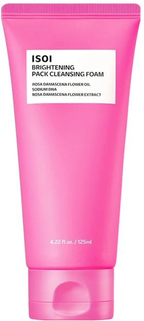 아이소이 브라이트닝 팩 클렌징 폼, 1개, 125ml - 쿠팡