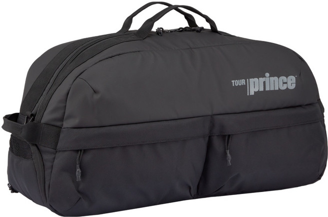 프린스 테니스 가방 투어카본 더플백, 블랙, 1개