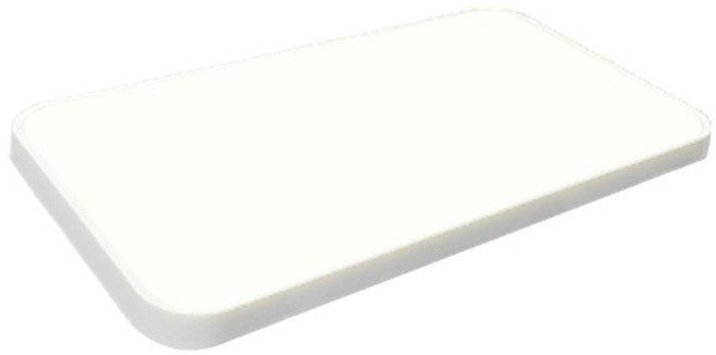 GAON LED LED系統優質纖薄客廳雙燈 60W, 白色 + 自然白