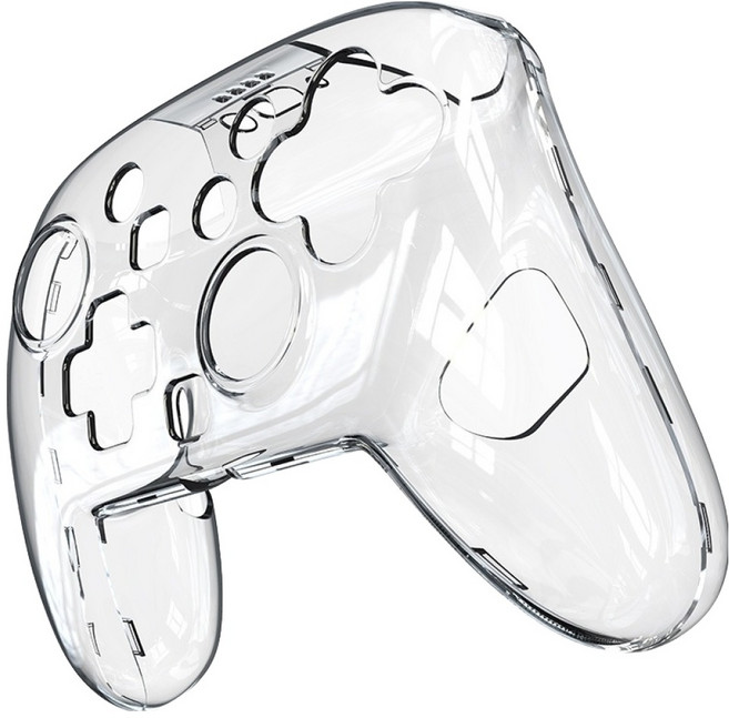 호후 닌텐도 스위치2 프로콘 프로컨트롤러 슬림 하드 클가케 케이스, 투명, 1개