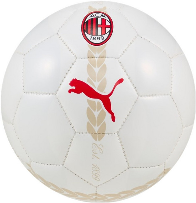 푸마 ACM 밀란 프리매치 볼 푸마 화이트 퍼티, 1개, 08454508