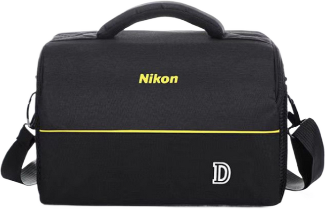 득템라인 SLR 숄더백 크로스바디 투렌즈 카메라가방 대형, 블랙8, 1개