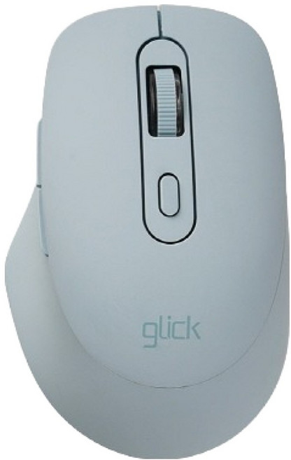 지클락커 오피스프로 다쿠아즈M 무선 블루투스 무소음 마우스, 크레용블루, OP29