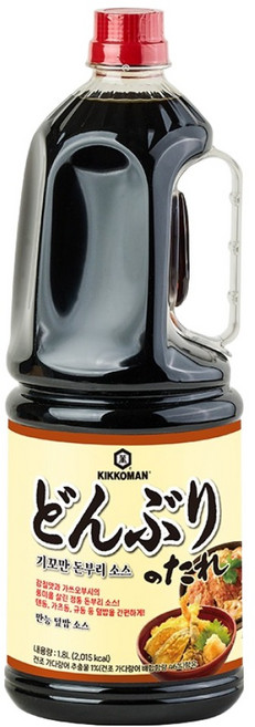 기꼬만 돈부리 소스, 1.8L, 1개