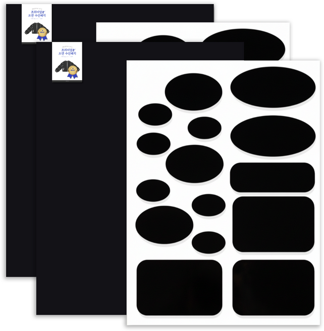 조앤제이 초간편 의류 패딩수선패치, 타입3, 타입3, 2개