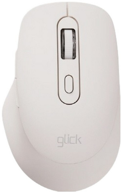지클락커 오피스프로 다쿠아즈M 무선 블루투스 무소음 마우스, 크림화이트, OP29