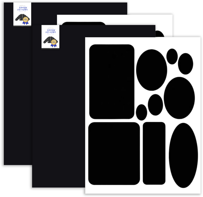 조앤제이 초간편 의류 패딩수선패치, 타입2, 타입2, 2개