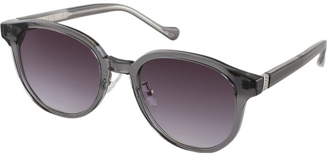 누엘레맨 누엘레멘 라운드 오버 뿔테 자외선 차단 선글라스