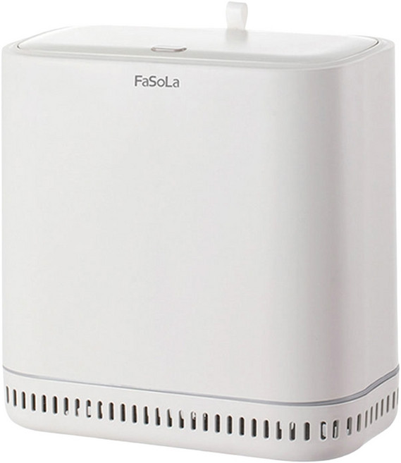 FaSoLa 自動吸附垃圾桶 夾縫款, 白色